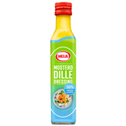 Hela Mosterd-Dille Dressing 50% minder suiker 250 ml